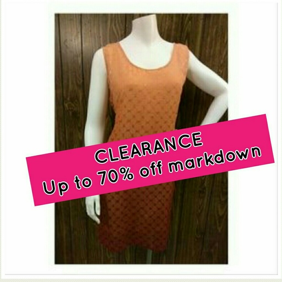 Dresses & Skirts - Orange ombre dress One size fits most